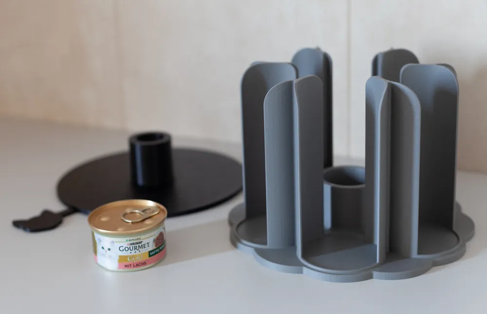 Gourmet (cat food) can storage system, photo 3 of 4 - Cat Bowls & Feeders, organizer