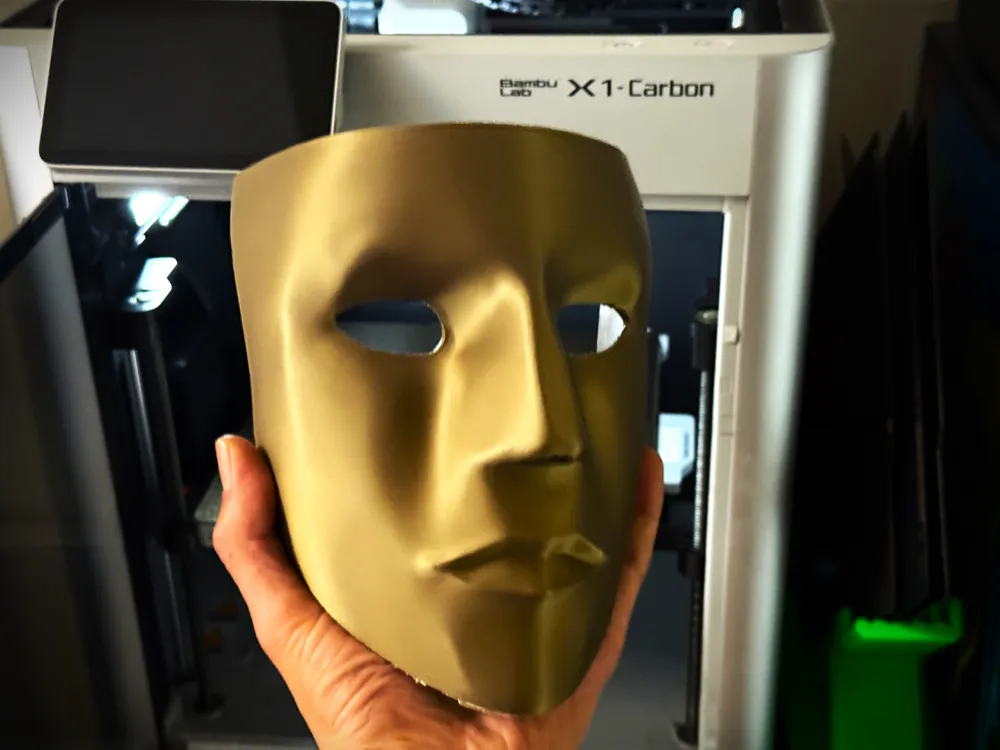 Greek Gladiator Fask Mask