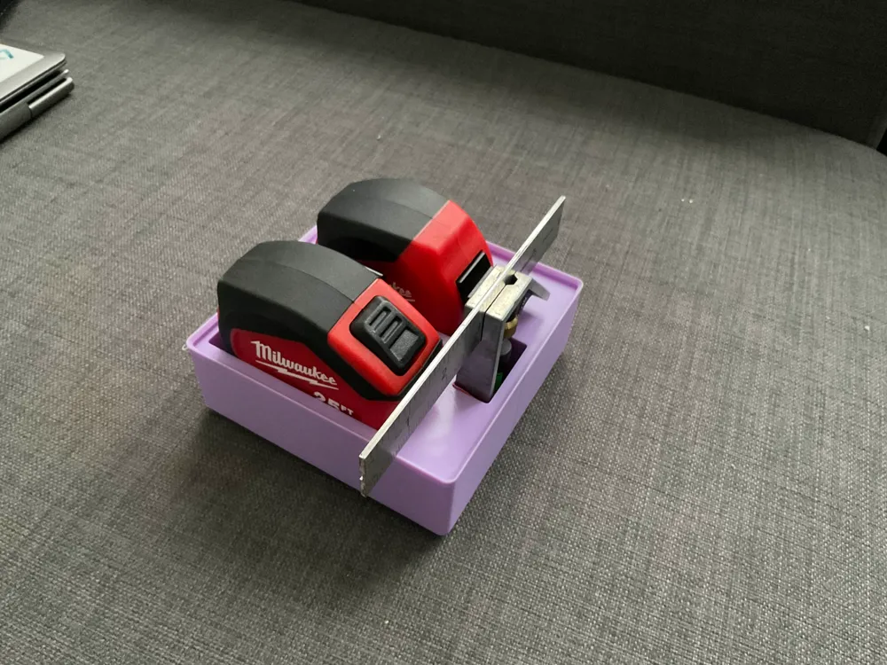 Gridfinity Tape Measure Milwaukee Storage, photo 3 of 4 - Gridfinity Tape Measure Milwaukee Storage Tools & Workshop