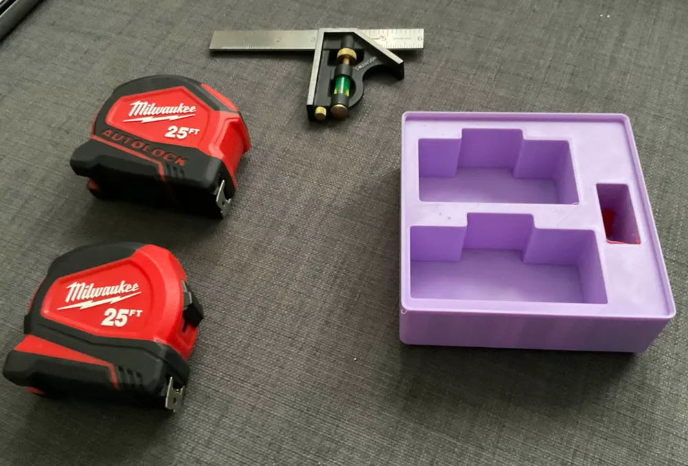 Gridfinity Tape Measure Milwaukee Storage - Power Tool & Battery Mounts, in stock in India