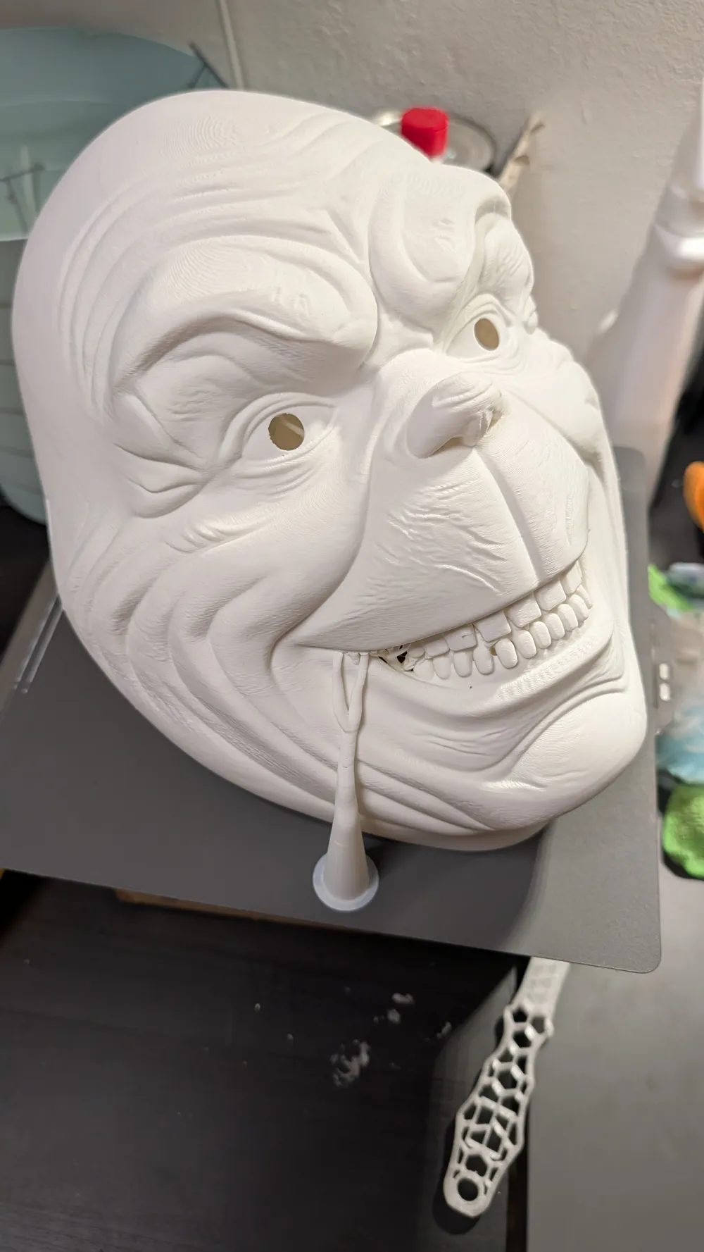 Maschera del Grinch (Ispirata a "The Mean One"), photo 3 of 4 - Maschera del Grinch (Ispirata a "The Mean One") Gifts & Occasions