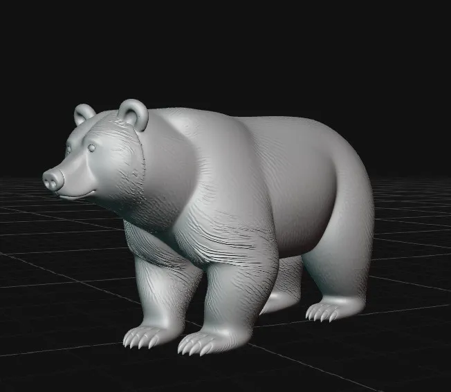 grizzly bear, photo 4 of 4 - grizzly bear Miniatures