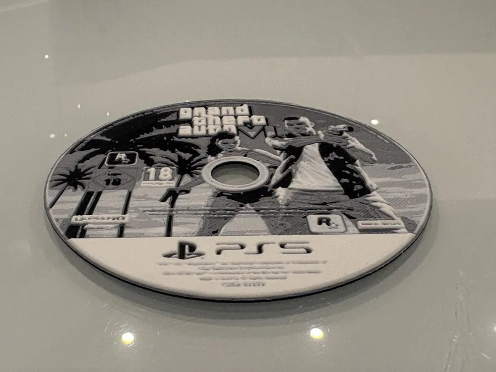 GTA VI PS5 Disc, photo 2 of 4 - GTA VI PS5 Disc Art