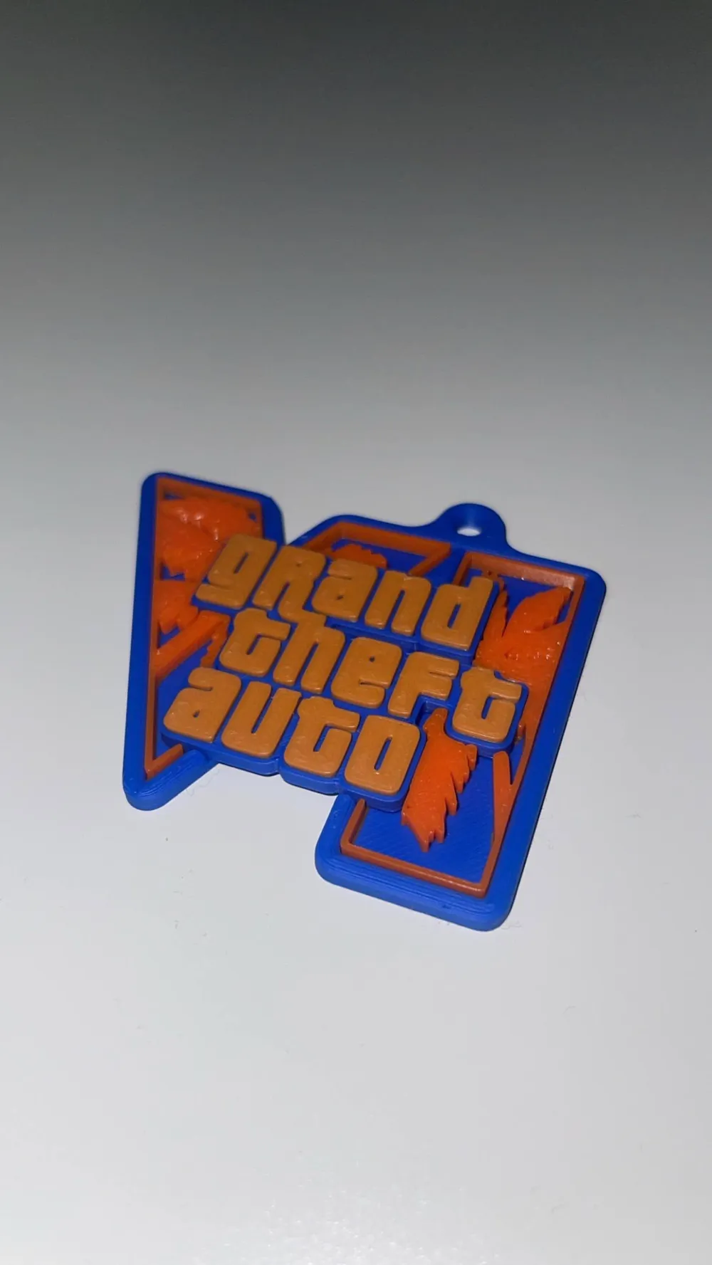 GTA VI Vice City Keychain | Multi-Color, photo 3 of 4 - GTA VI Vice City Keychain | Multi-Color Fashion