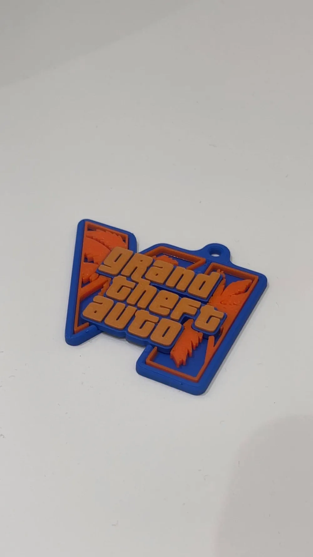 GTA VI Vice City Keychain | Multi-Color, photo 4 of 4 - GTA VI Vice City Keychain | Multi-Color Fashion