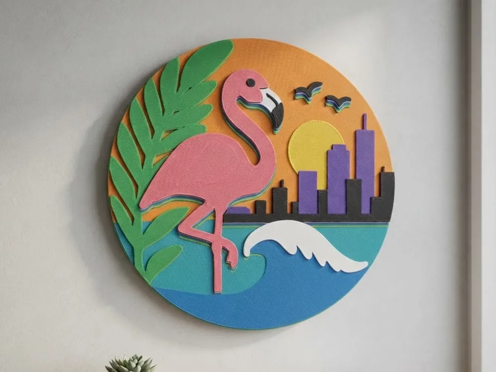Vice City Style Wall Decor - Decor, in stock in India