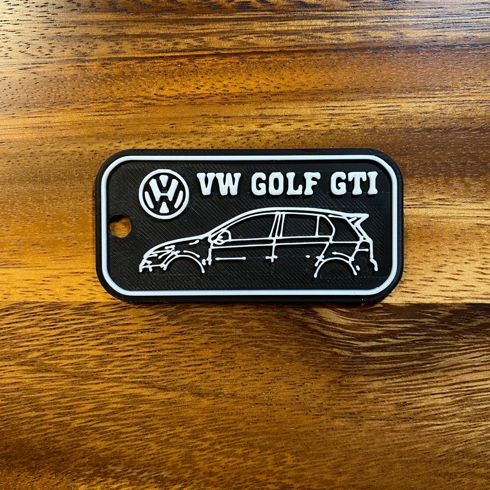 Volkswagen GTI Mk8 Keychain
