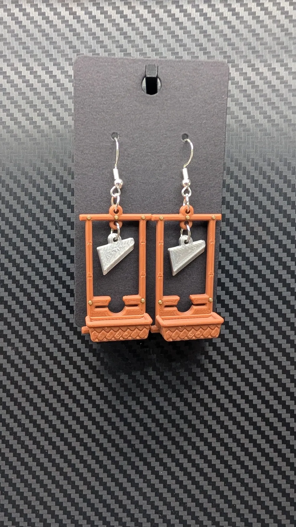 Guillotine Earrings, photo 2 of 4 - Guillotine Earrings Jewellery & Accessories