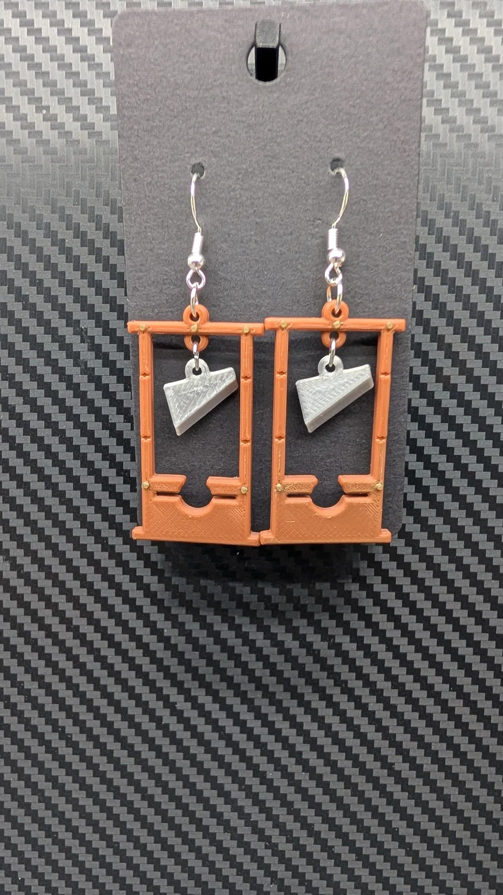 Guillotine Earrings, photo 3 of 4 - Guillotine Earrings Jewellery & Accessories