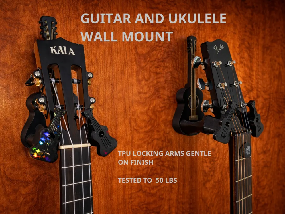 Guitar and Ukulele Wall Mount/Hanger