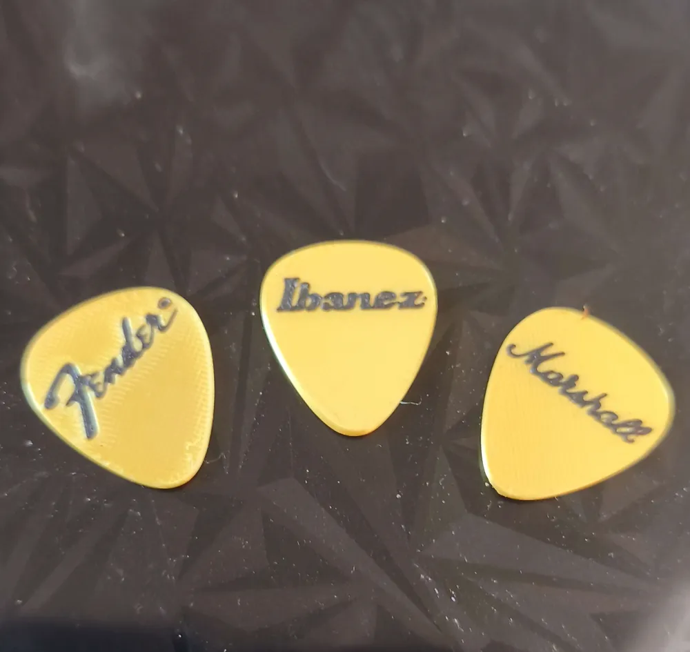 Guitar Picks with Logo, photo 3 of 4 - Guitar Picks with Logo Hobby & DIY
