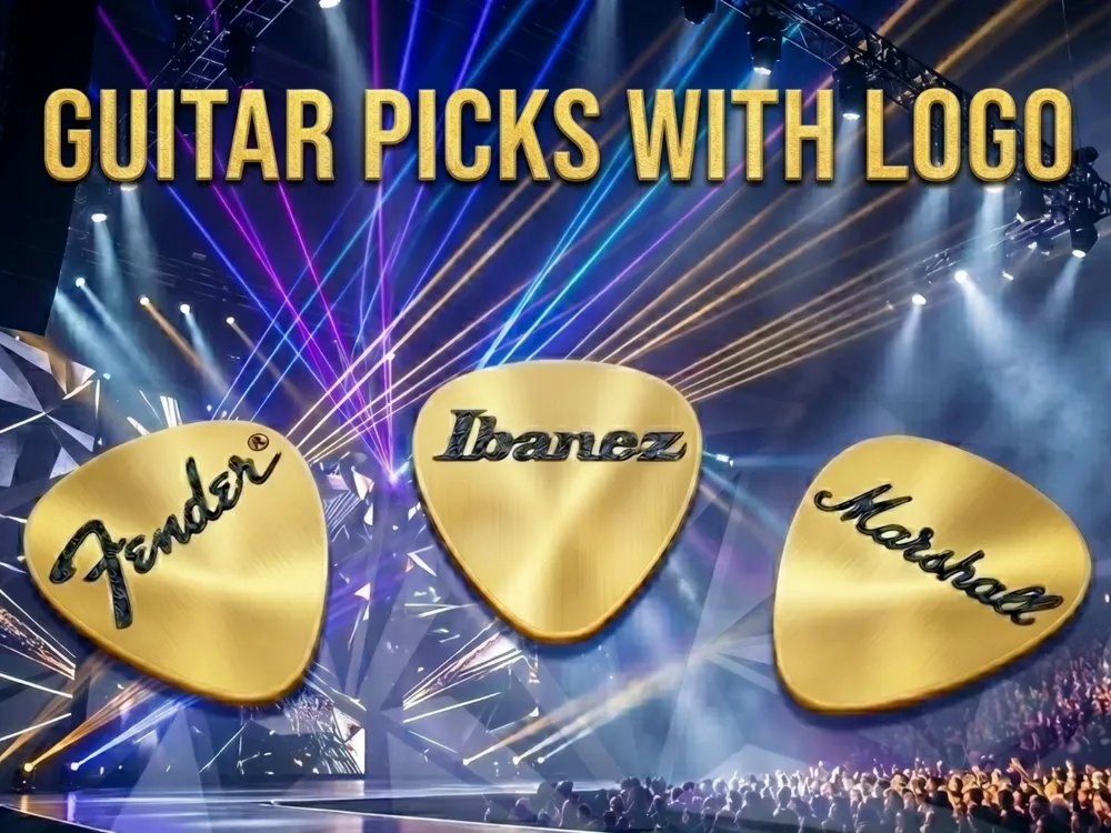 Guitar Picks with Logo