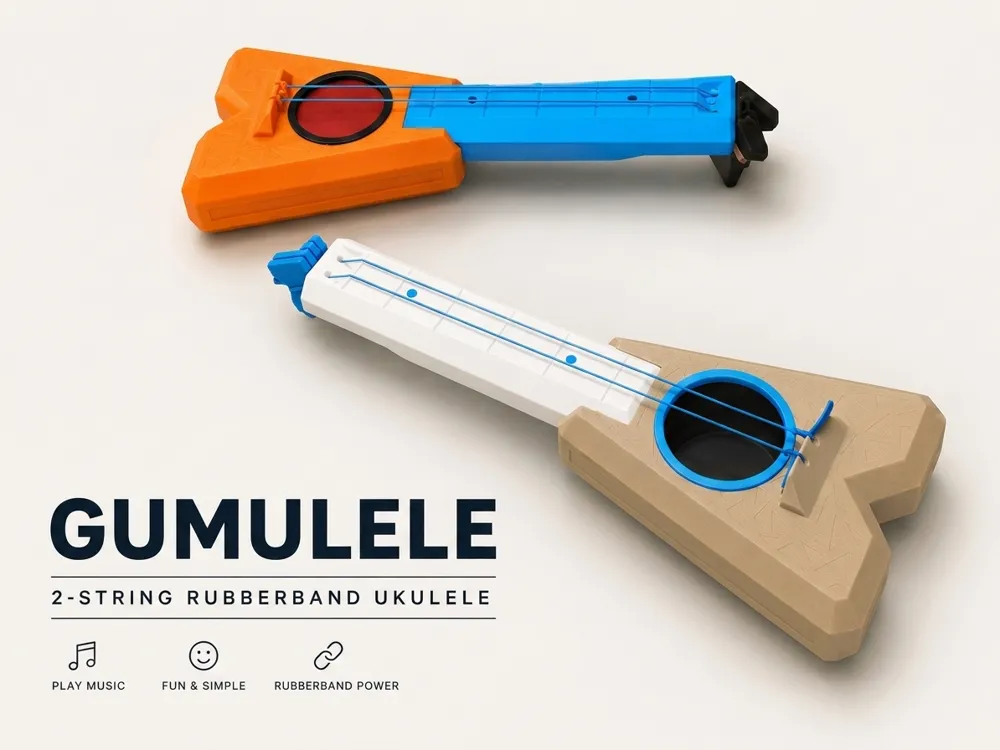 Rubber Band Ukulele / Guitar Instrument