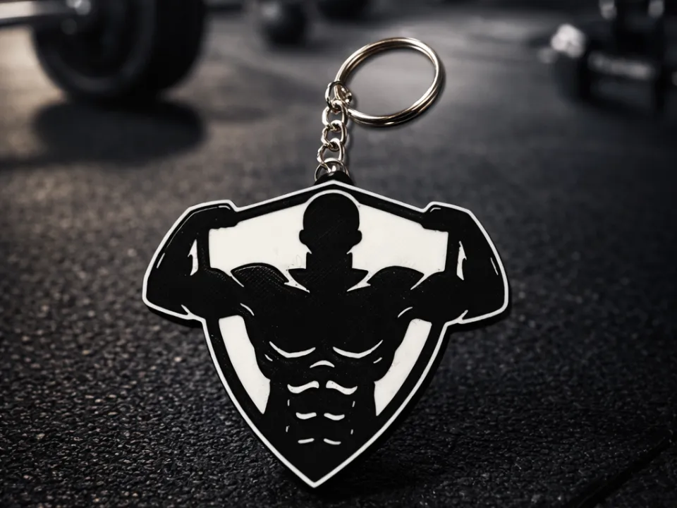 GYM KEYCHAIN, photo 4 of 4 - GYM KEYCHAIN Generative Art