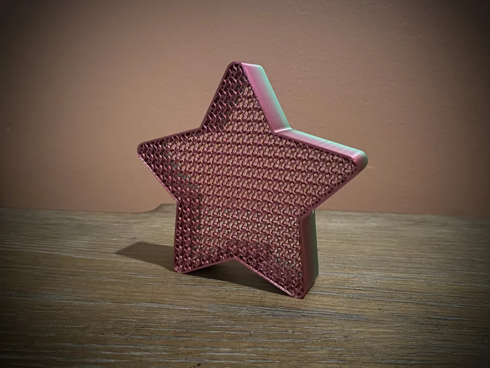 GyroGlow Tea Light Holder Star
