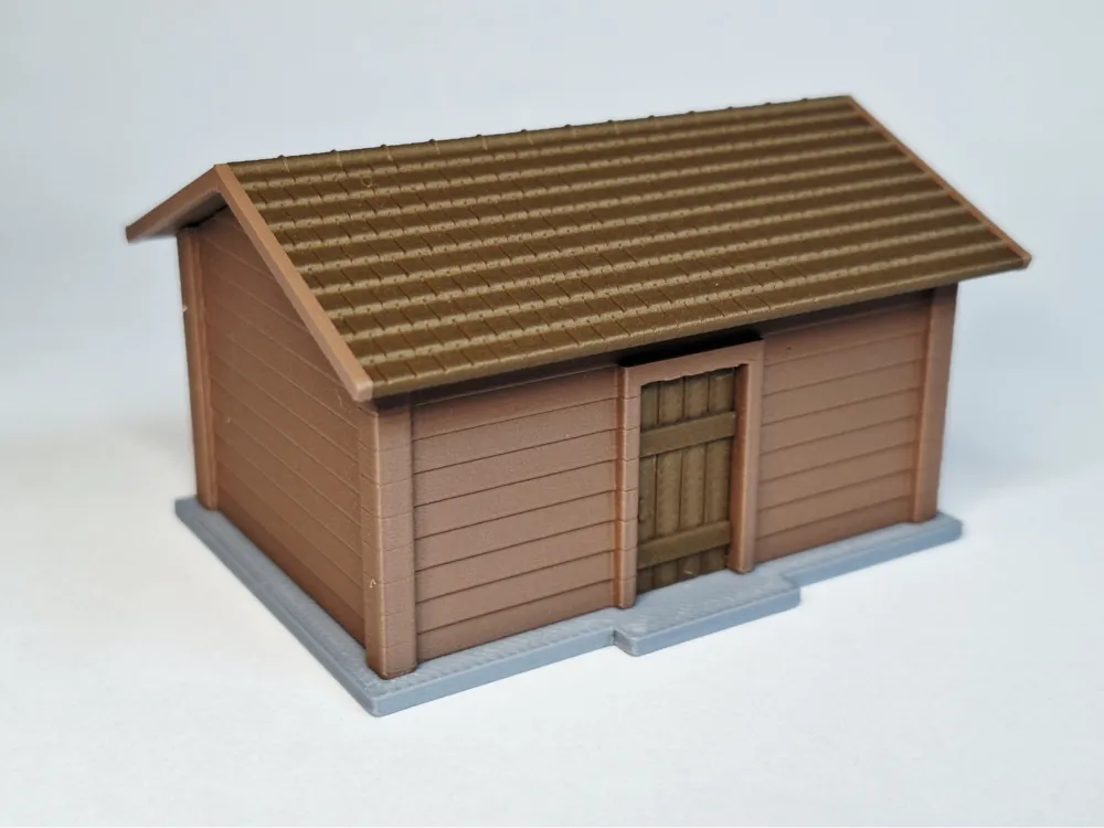 H0 1:87 small shed - Architecture, in stock in India
