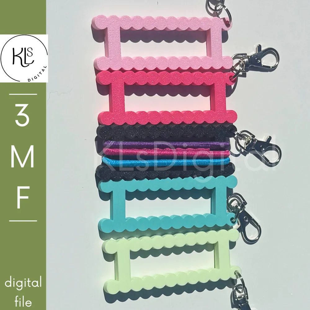 Hair Tie Holder, photo 3 of 4 - Hair Tie Holder Generative Art