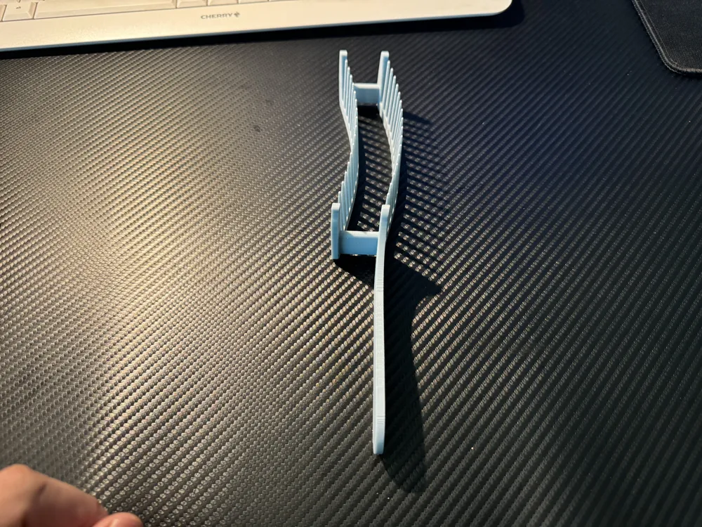 Hairdressing artifact double-layer positioning curved comb novice hair cutting hair salon home adjustable height zero-based men's hair limit comb, photo 4 of 4 - Hairdressing artifact double-layer positioning curved comb novice hair cutting hair salon home adjustable heig