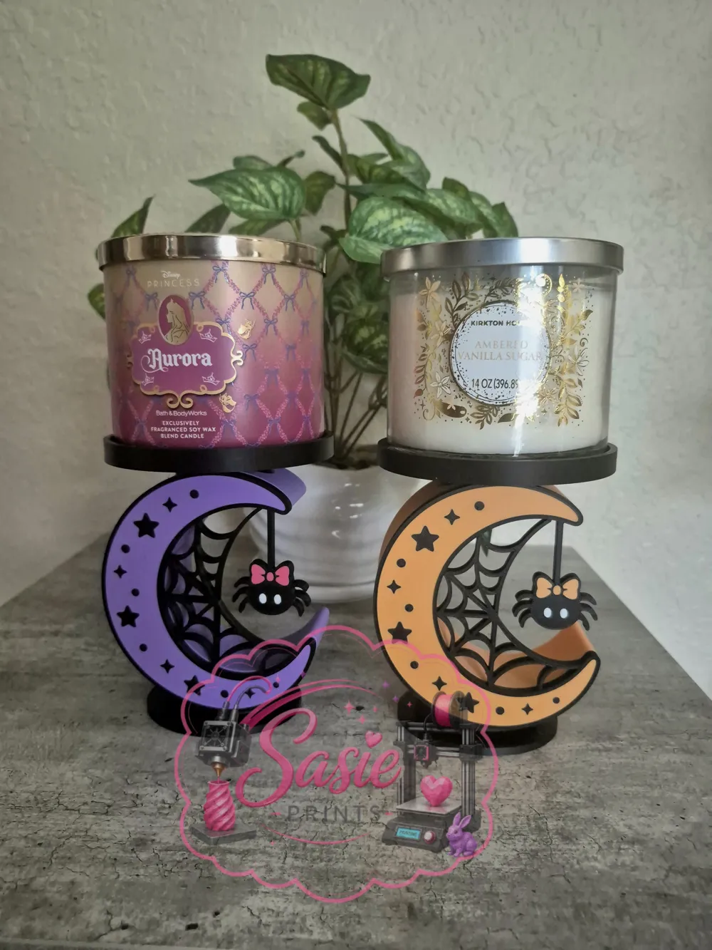 Halloween Candle Holder/Mini Plant Stand, photo 3 of 5 - Succulent & Mini Planters, house