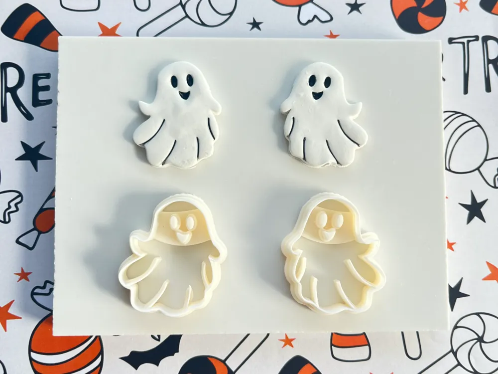 Halloween Cute Ghost Polymer Clay Cutter Mold - Other Hobby & DIY, in stock in India