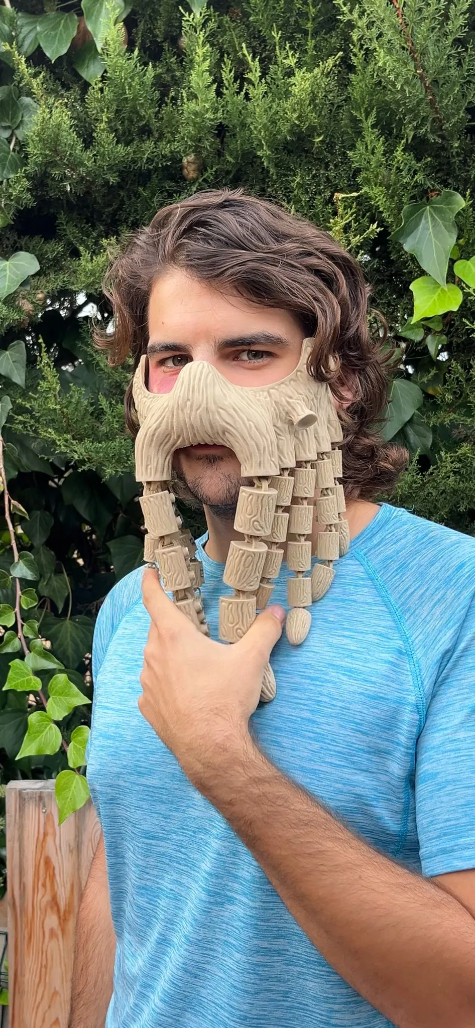 Halloween Davy Jones Tentacles Mask (Flexi), photo 4 of 4 - Halloween Davy Jones Tentacles Mask (Flexi) Props & Cosplay