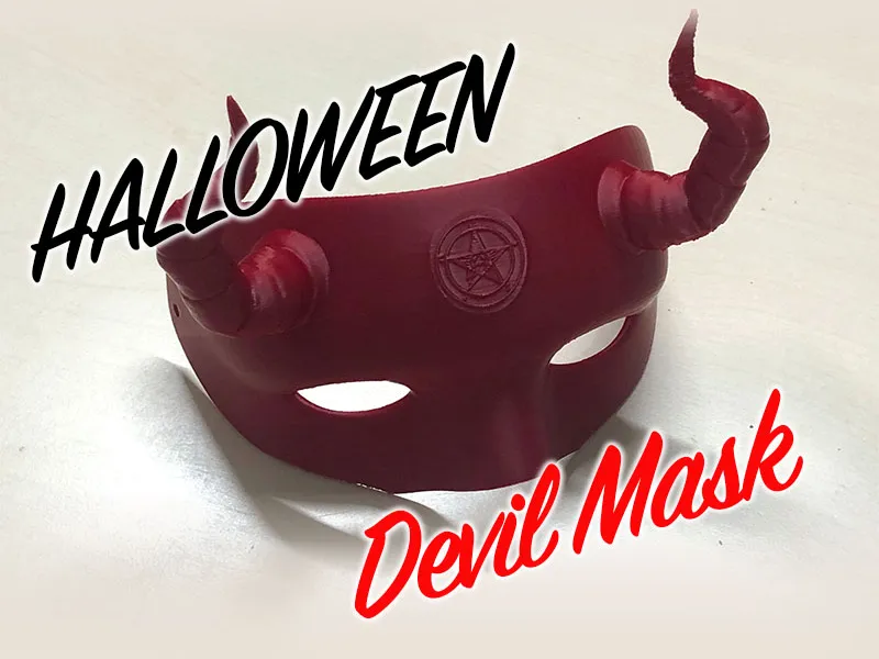 Halloween Devil Mask