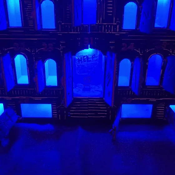 Halloween Haunted House Advent Calendar, photo 3 of 4 - Sticky Notes, Planners & Calendars, scary