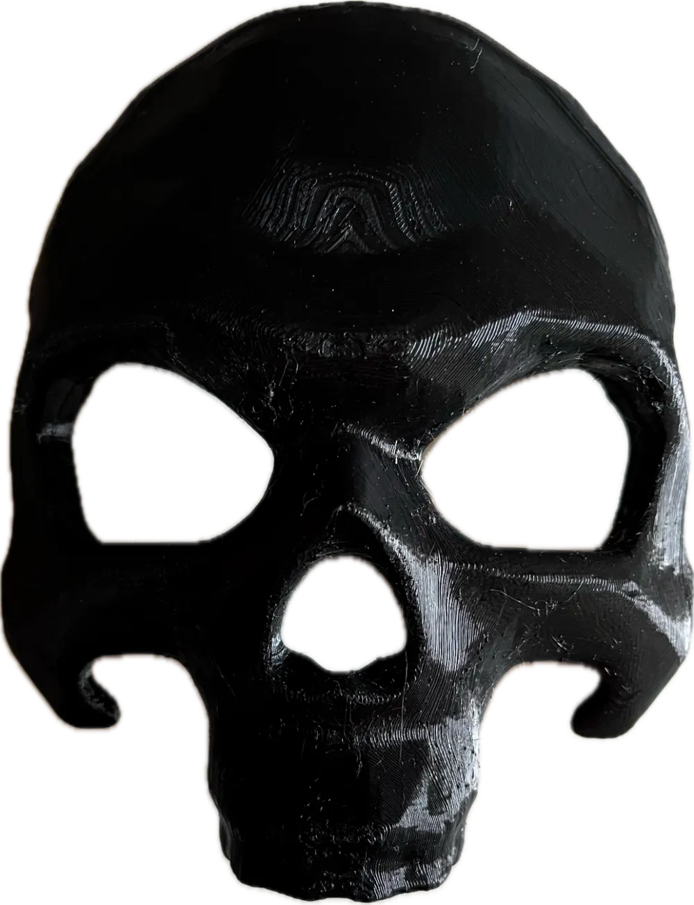Halloween mask - Half Skull like "The Punisher", photo 2 of 4 - Skull Masks, halloween2024