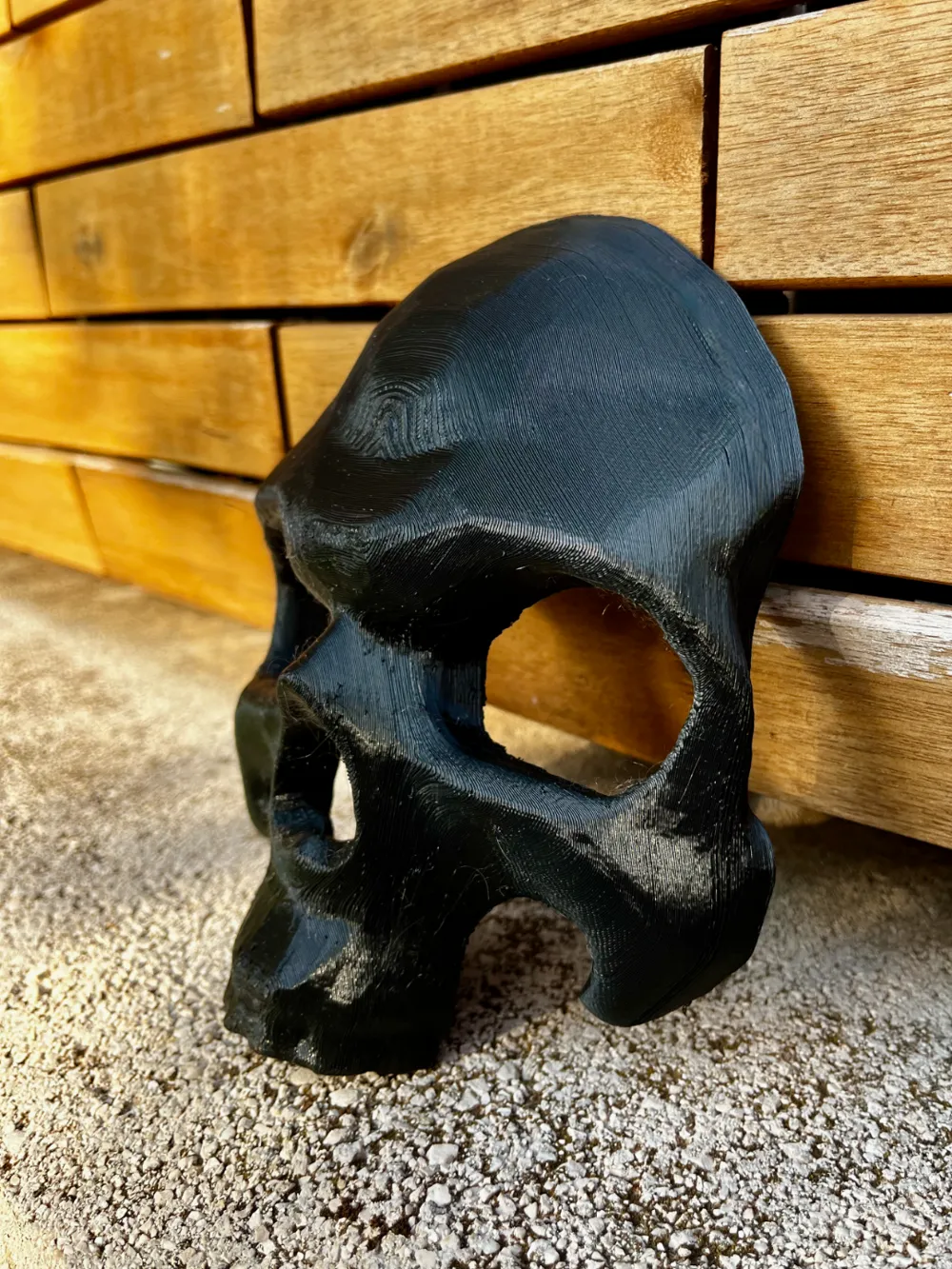Halloween mask - Half Skull like "The Punisher", photo 3 of 4 - Skull Masks, art