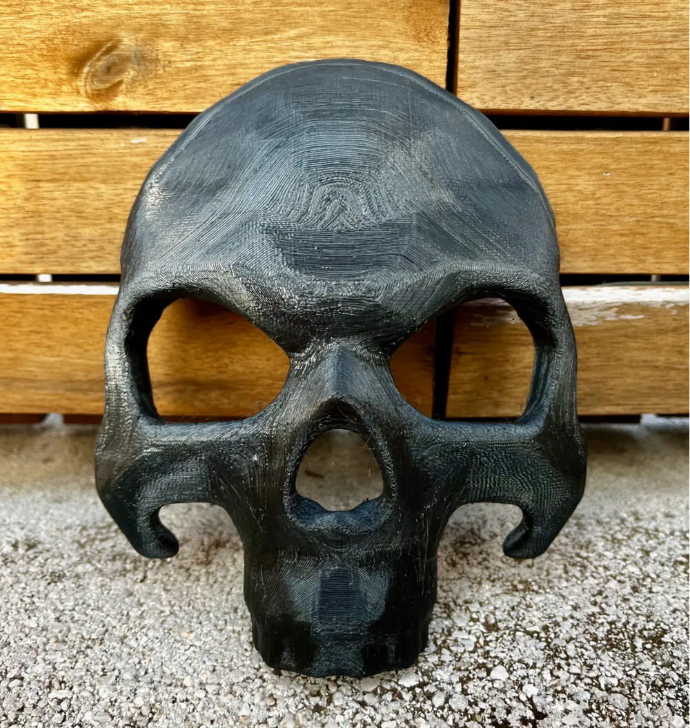 Halloween mask - Half Skull like "The Punisher"