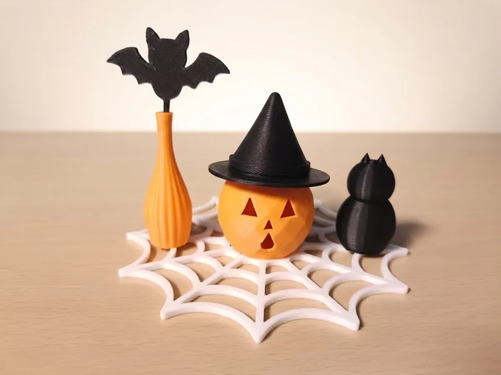 Halloween Pumpkin Decor Set , No Glue, photo 4 of 4 - Halloween Pumpkin Decor Set , No Glue Household