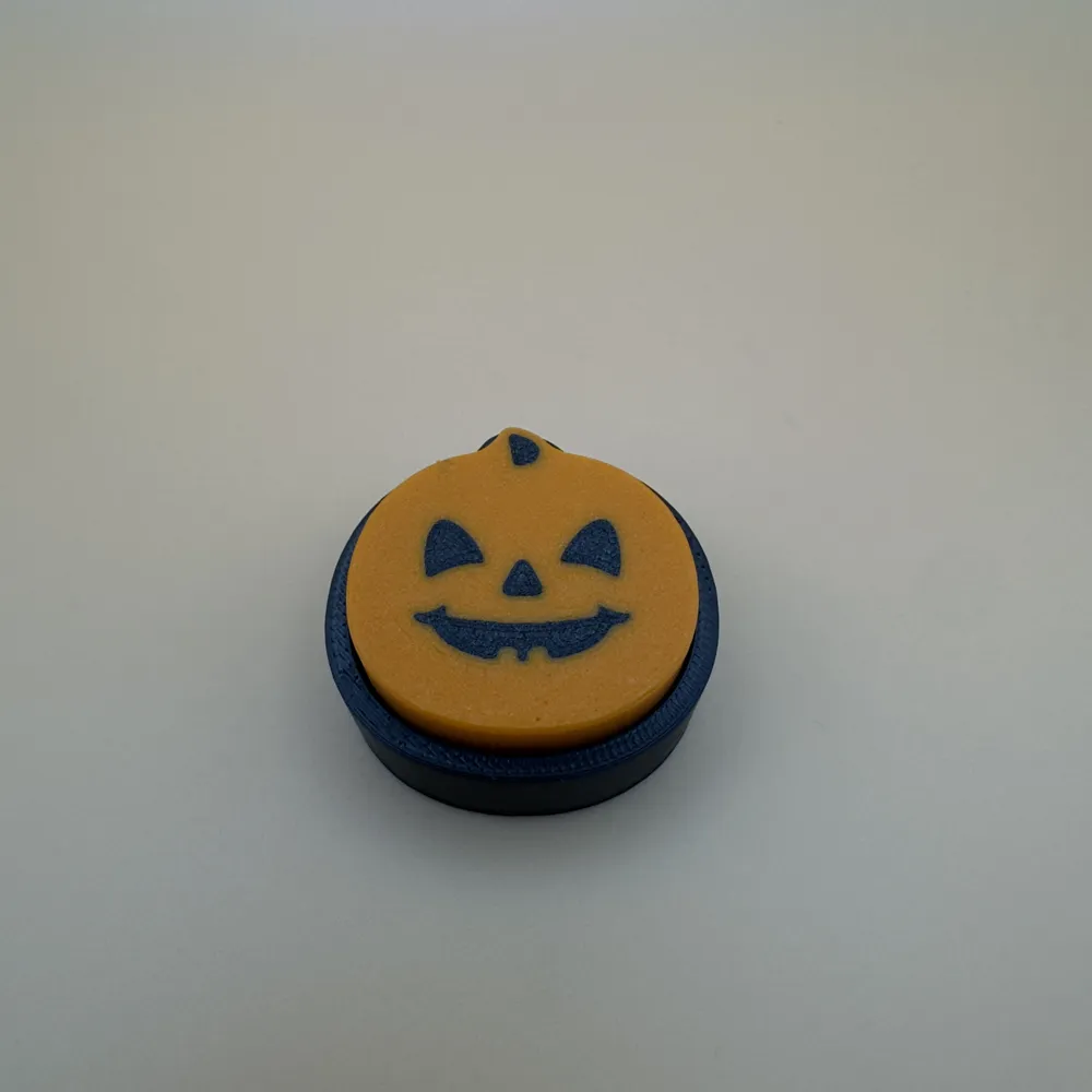 Halloween Pumpkin Fidget Clicker, photo 2 of 4 - Halloween Pumpkin Fidget Clicker Toys & Games