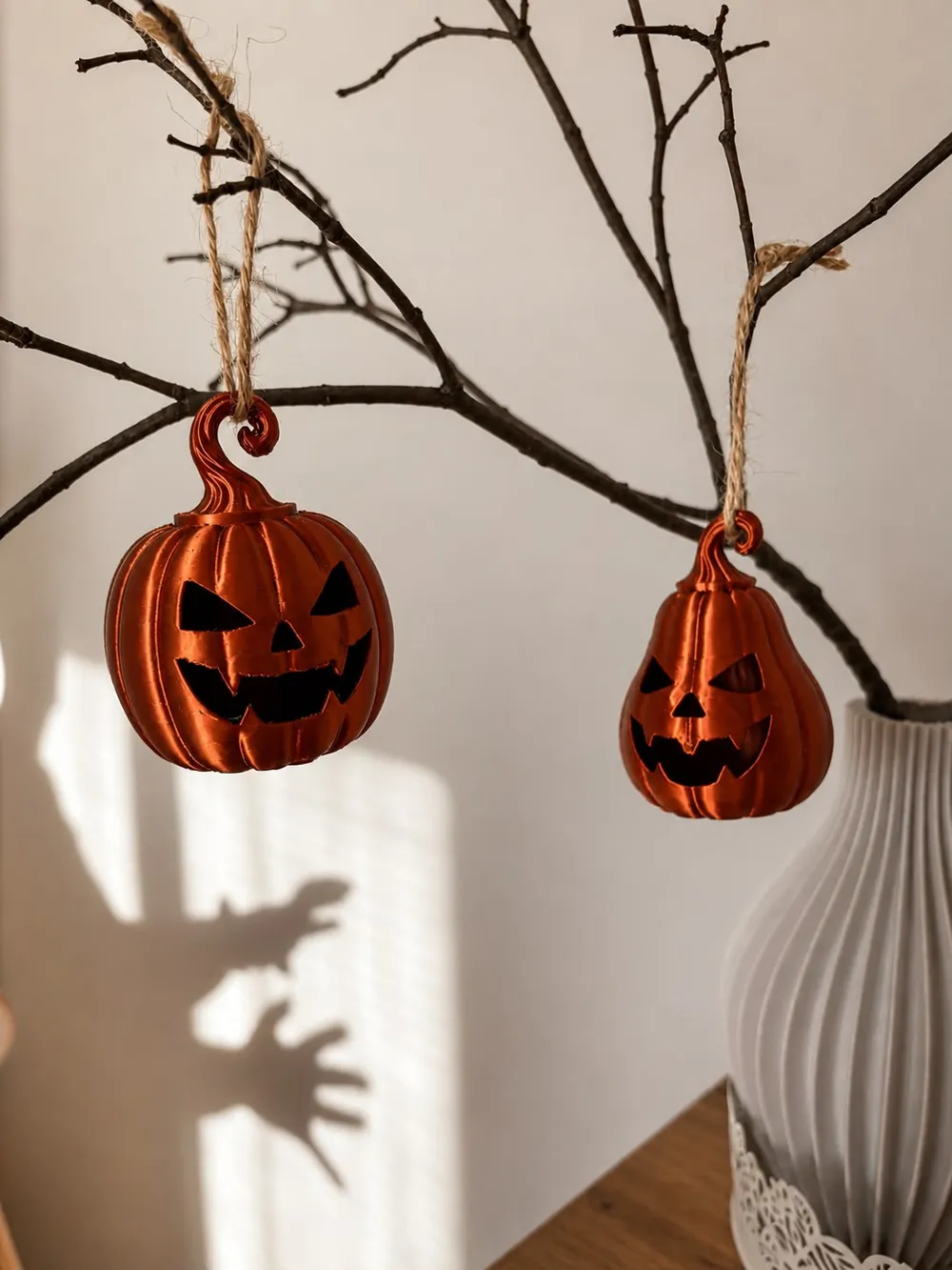 Halloween Pumpkin, Hanging & Light-Up Combo, photo 2 of 4 - Halloween Pumpkin, Hanging & Light-Up Combo Household