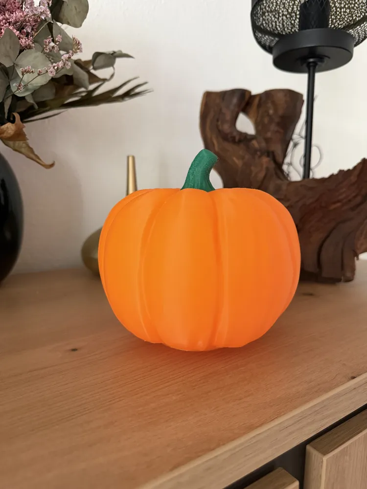 Halloween pumpkin lamp, photo 3 of 4 - Halloween pumpkin lamp Household