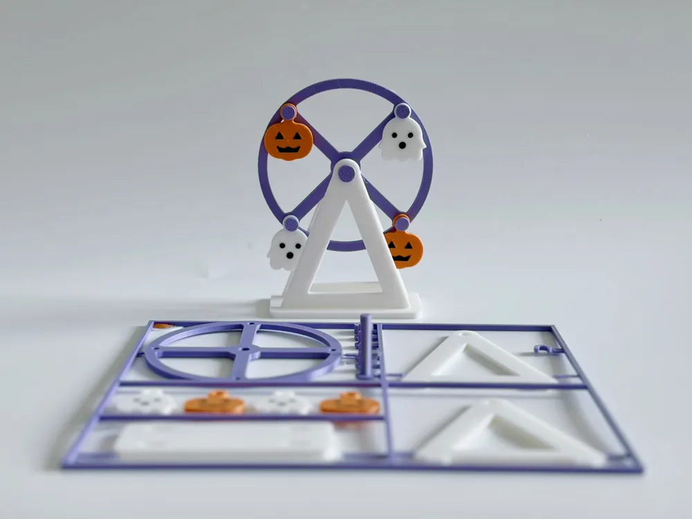 Halloween Wheel Kit Card, photo 3 of 4 - Halloween Wheel Kit Card Gifts & Occasions
