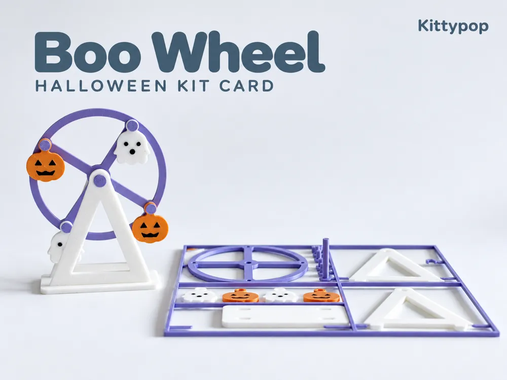 Halloween Wheel Kit Card, photo 4 of 4 - Halloween Wheel Kit Card Gifts & Occasions