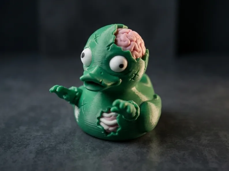 Halloween Zombie Duck, Undead Duck, Cruise Jeep - Halloween, in stock
