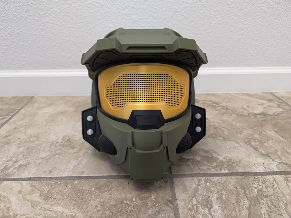 Halo-Inspired Helmet Multicolor, photo 3 of 4 - Halo-Inspired Helmet Multicolor Props & Cosplay