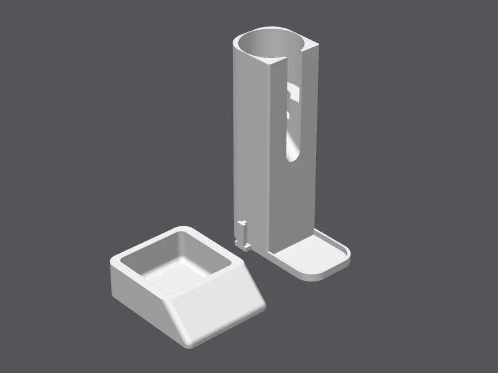 Hamster Food Bowl and Water Tower