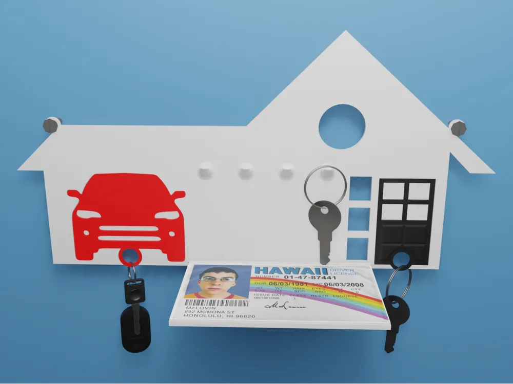 Hanger for keys & ID - Organizers, in stock in India