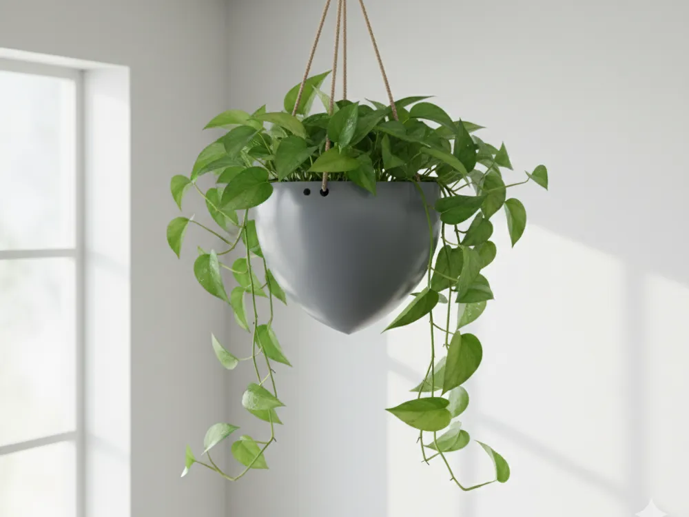 Hanging plant pot