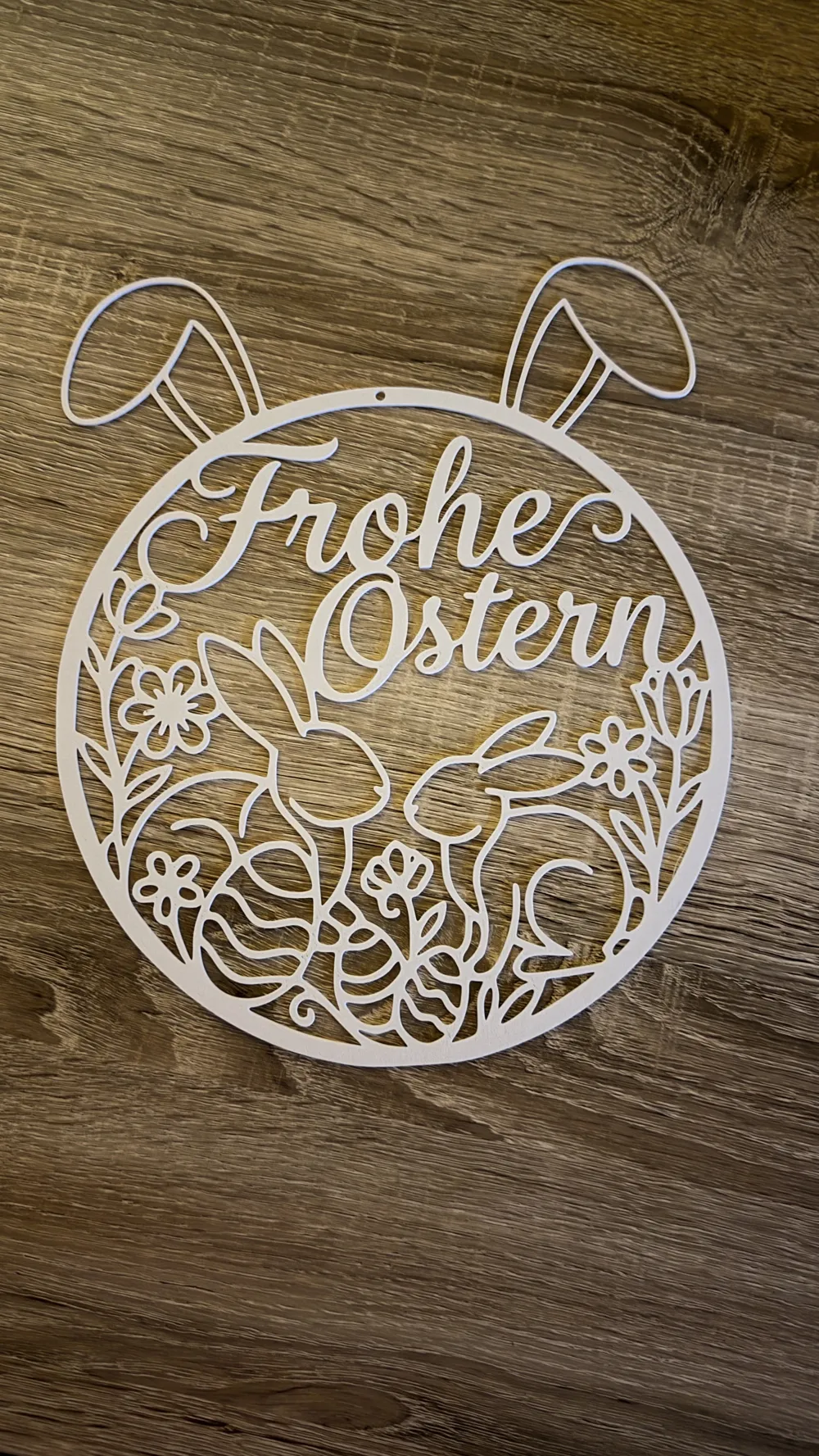Happy Easter ornament door sign, photo 2 of 4 - Door Signs & Door Hangers, ostern 2026 deko
