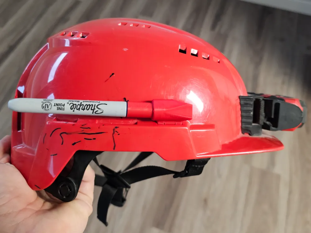 Hard Hat Clip - Sharpie Cap - Hats, Caps & Gloves, in stock