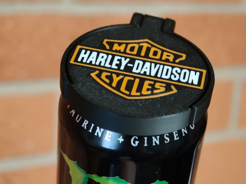 Harley Davidson can lid