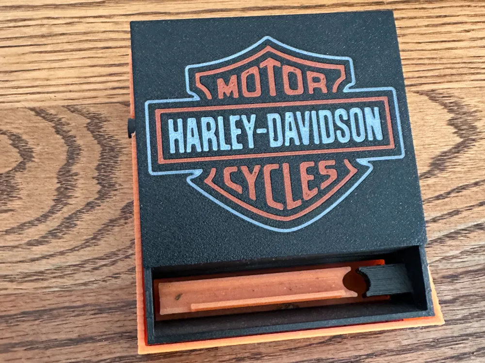 Harley Davidson Cigarette/Joint Box