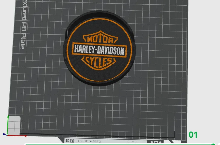 Harley-Davidson Coaster Holder, photo 2 of 4 - Coaster Sets with Holder, harley davidson