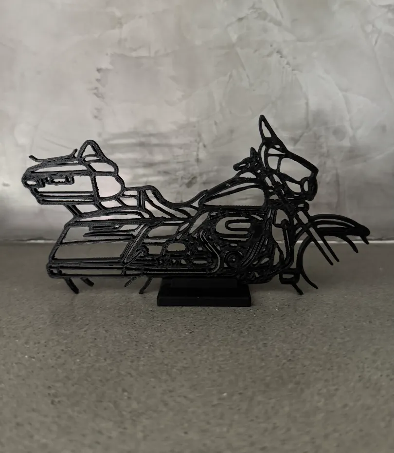 Harley Davidson Electra Glide desk decoration, another view - Bike & Scooty Accessories, motorbike
