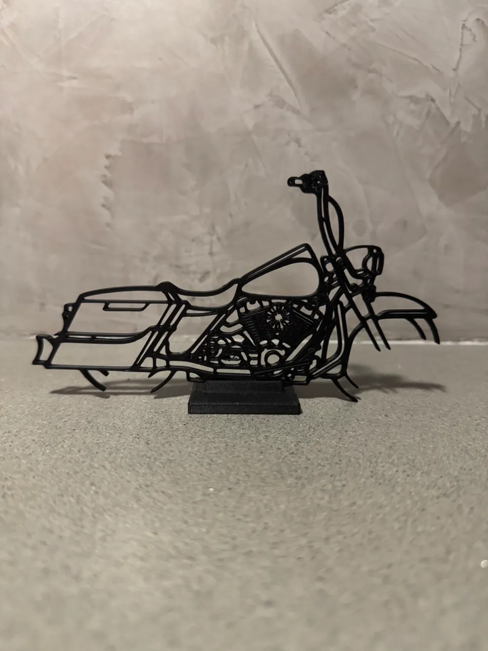 Harley Davidson Road King 2014 desk decoration, photo 2 of 4 - Bike & Scooty Accessories, 2d art