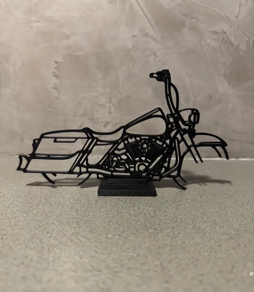 Harley Davidson Road King 2014 desk decoration, another view - Bike & Scooty Accessories, motorbike