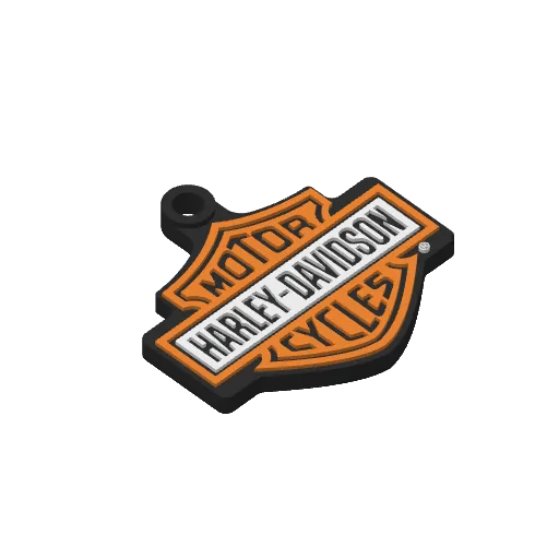 Harley Davidson Keyring, photo 3 of 3 - Harley Davidson Keyring Hobby & DIY